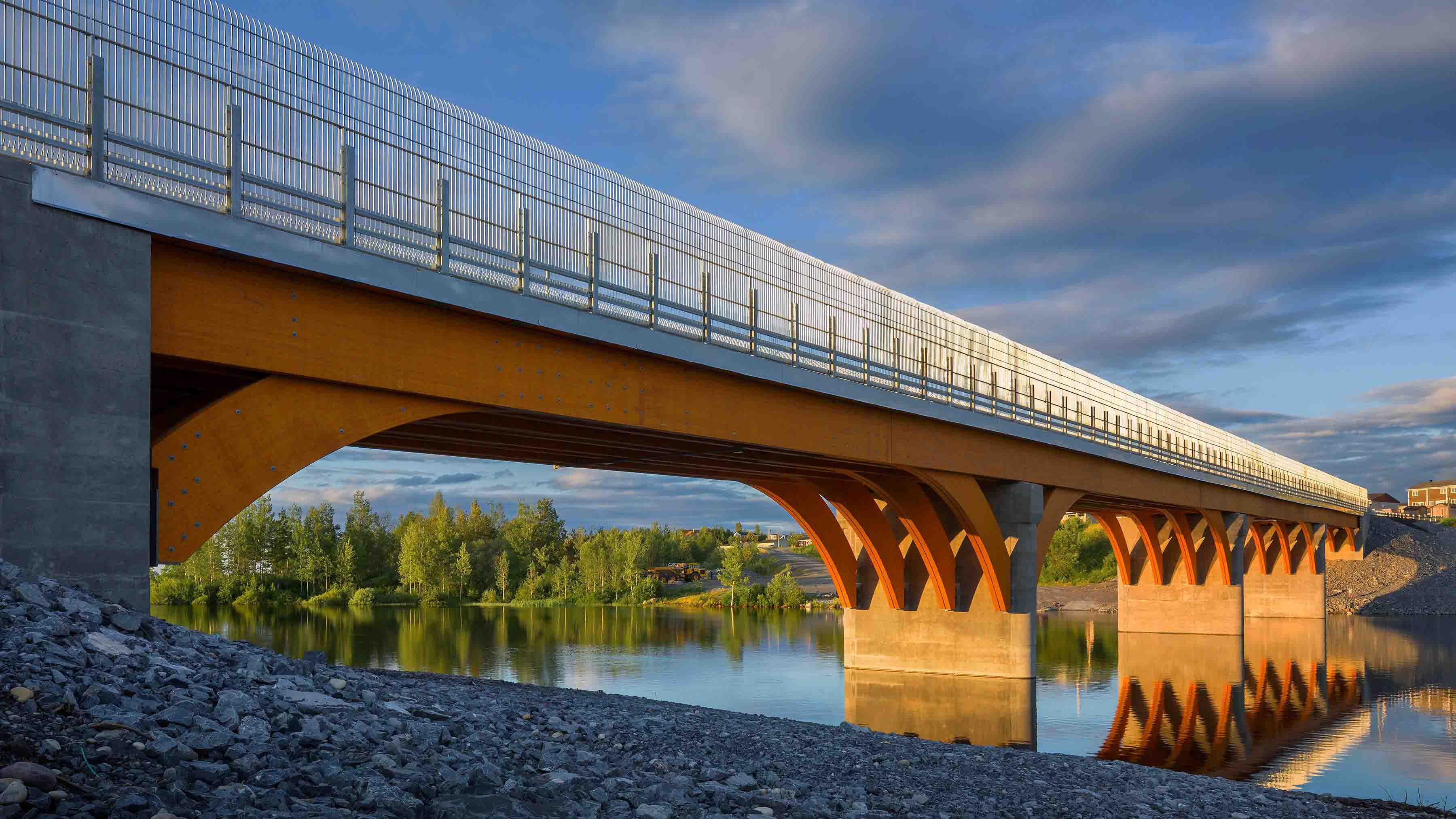 Mistissini Wooden Bridge