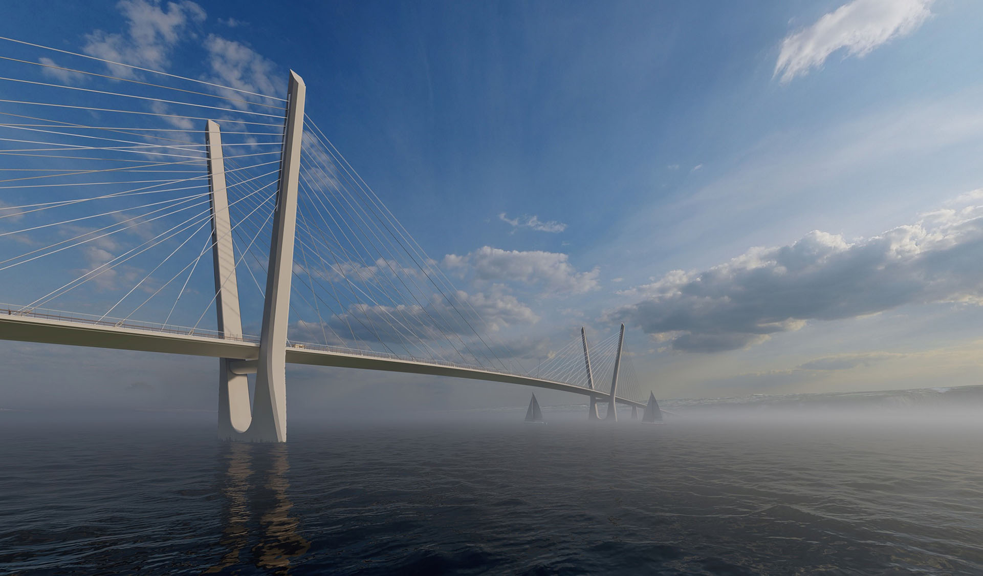 Ile d’Orleans Cable-Stayed Bridge